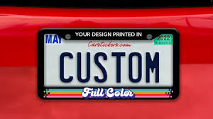 Custom Car Plates